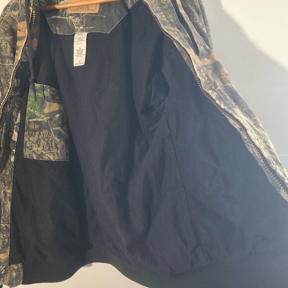 Levi Strauss Signature Field Gear Realtree Camo Canvas Medium Full Zip Jacket - Picture 5 of 8